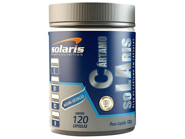 Óleo de Cártamo Solaris 120 Cápsulas - Solaris Nutrition