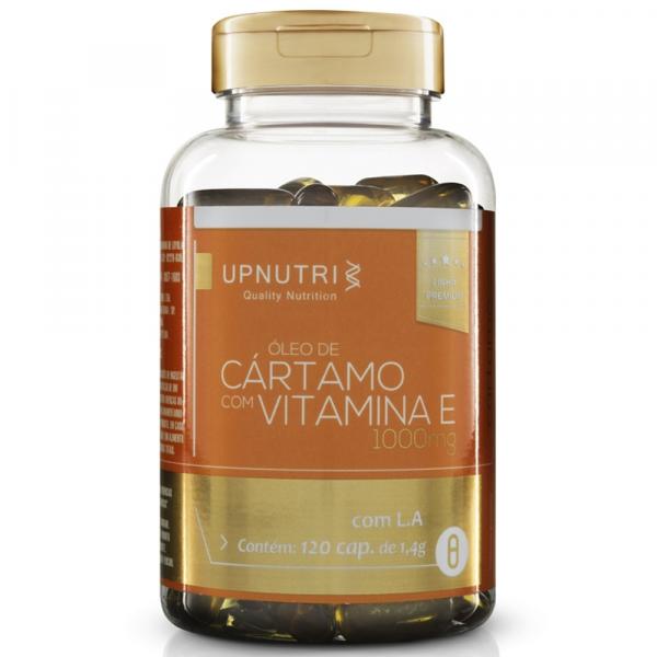 Óleo de Cártamo + Vitamina e (120 Cápsulas) Upnutri