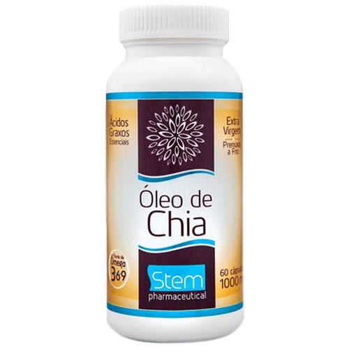 Óleo de Chia 1000mg - 60 Cápsulas - Stem Pharmaceutical
