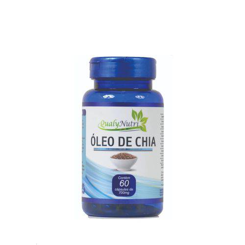 Oleo de Chia - 60 Capsulas de 700mg - Qualynutri