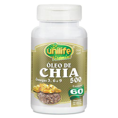 Oleo de Chia 60 Capsulas Unilife