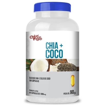 Oléo de Chia e Coco 60 Cápsulas
