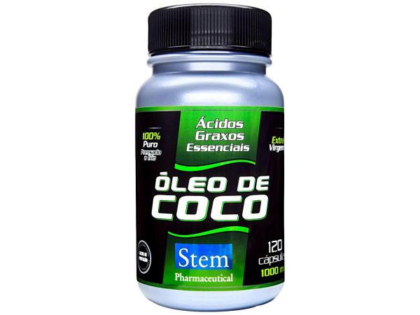 Óleo de Coco 120 Cápsulas - Stem Pharmaceutical