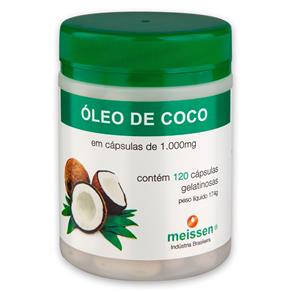 Óleo de Coco (1000mg) 120 Cápsulas