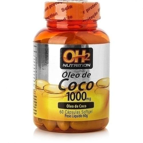 Oleo de Coco 1000mg 60 Capsulas Oh2