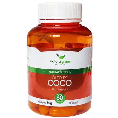 Óleo de Coco 1000mg com 60 Cápsulas