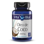 Óleo de Coco - 60 Capsulas - 1000mg - Vita Blue