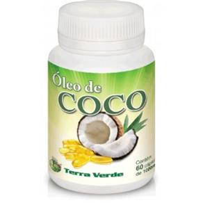 Óleo de Coco 60 Cápsulas de 1g