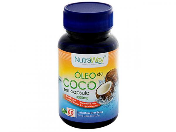 Óleo de Coco 60 Cápsulas - NutraWay