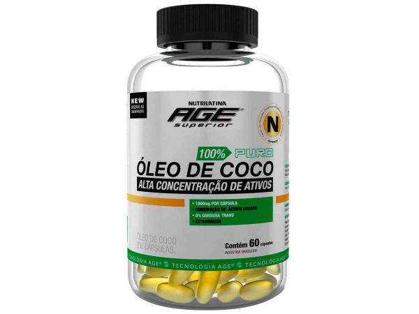 Óleo de Coco 60 Cápsulas - Nutrilatina