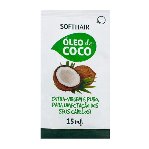 Óleo de Coco Capilar Soft Hair Sachê 15ml
