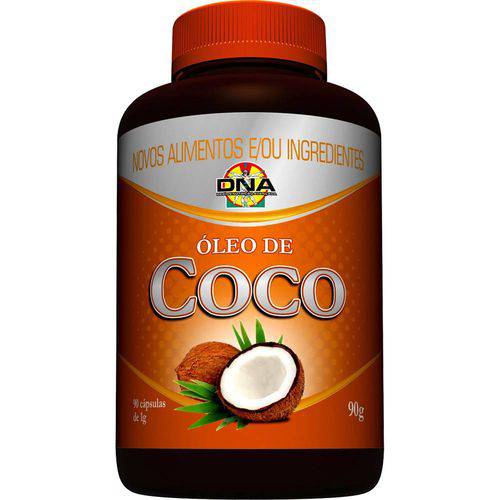 Óleo de Coco com 90 Cápsulas - Dna