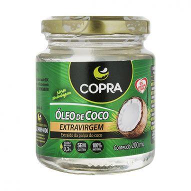 Óleo de Coco - Copra Extra Virgem 200ML