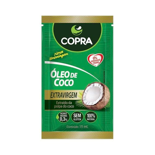 Óleo de Coco Copra Extravirgem Sachê 15ml