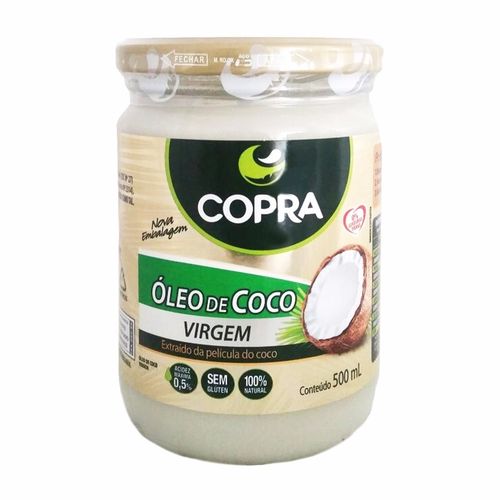Óleo de Coco Copra Virgem, 500ml