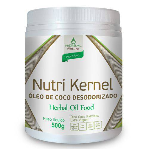 Óleo de Coco Desodorizado Nutri Kernel - Herbal Nature - 500grs