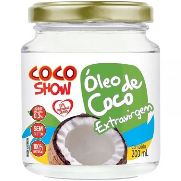 Óleo de Coco Extra-Virgem 200ml Coco Show - Copra