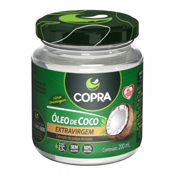 Óleo de Coco Extra-Virgem 200ml Copra