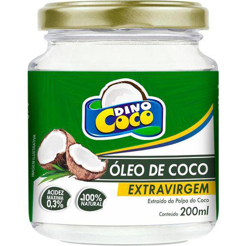 Oleo de Coco Extra Virgem 200ML