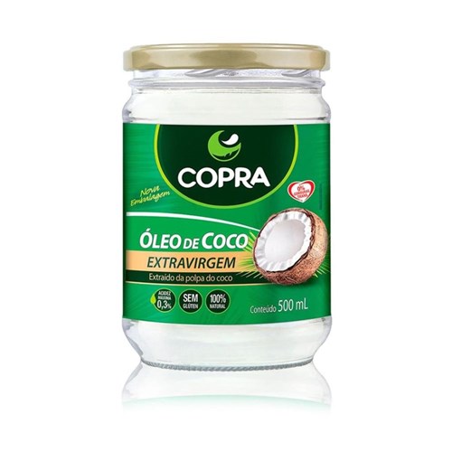 Óleo de Coco Extra Virgem 500Ml - Copra
