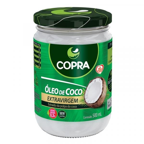 Óleo de Coco Extra-Virgem 500ml Copra