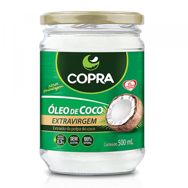 Óleo de Coco Extra Virgem - Copra - 500 Ml