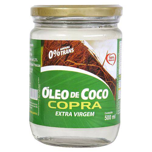 Óleo de Coco Extra Virgem In Natura 500ml