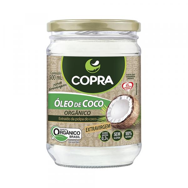 Óleo de Coco Extra Virgem Orgânico - Copra - 500ml