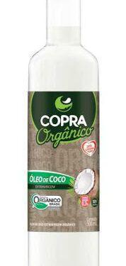 Óleo de Coco Extra Virgem Orgânico Copra Garrafa 500ml