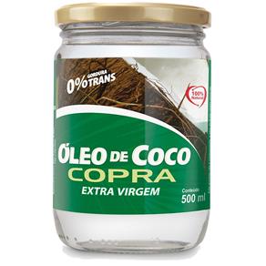 Óleo de Coco Extra Virgem - Sem Sabor - 500 Ml