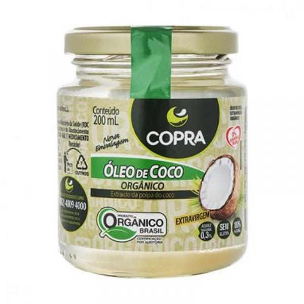 Óleo de Coco Extravirgem Orgânico 200ml - Copra Coco