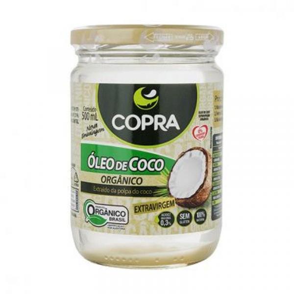 Óleo de Coco Extravirgem Orgânico 500ml - Copra Coco