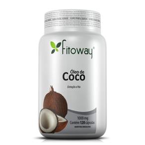 Oleo de Coco Fitoway - 120 Cáps