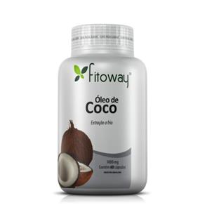Oleo de Coco Fitoway - 60 Cáps