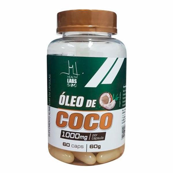Óleo de Coco Health Labs 60 Cápsulas