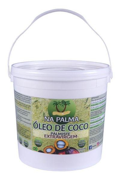 Óleo De Coco Na Palma (balde 3,2 L) - Sem Sabor