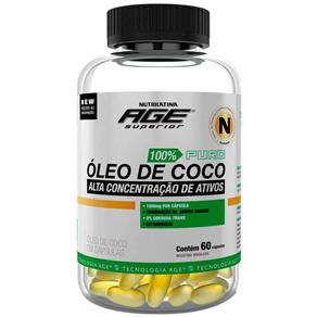 Óleo de Coco Nutrilatina - 60 Cápsulas