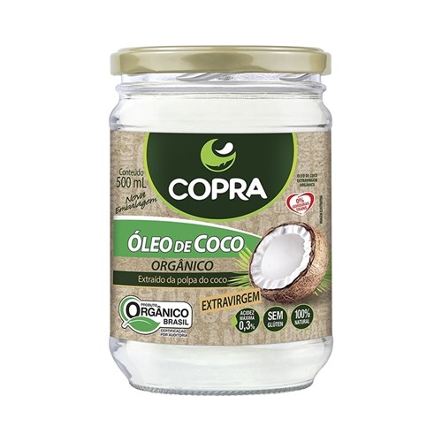 Óleo de Coco Organico Copra 500ML