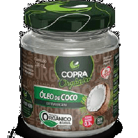 Oleo de Coco Organico Extra-Virgem 200Ml Copra