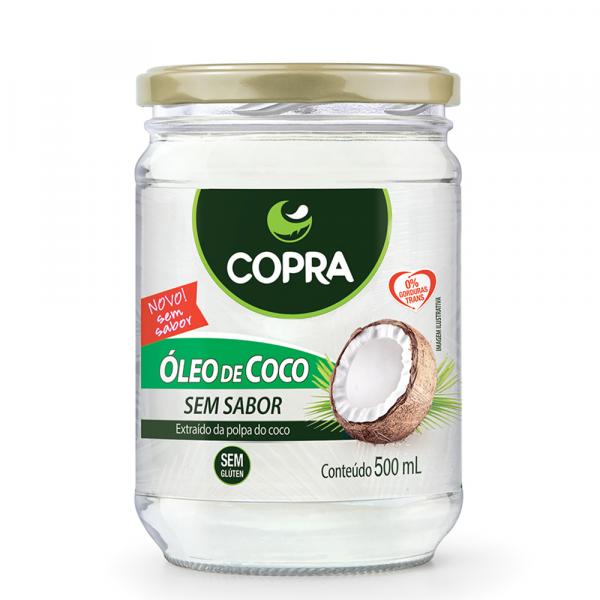 Óleo de Coco S/ Sabor 500ml - Copra