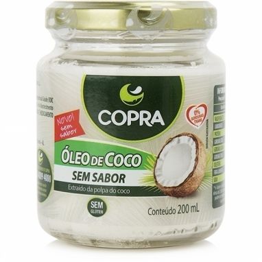 Óleo de Coco Sem Sabor 200ml – Copra