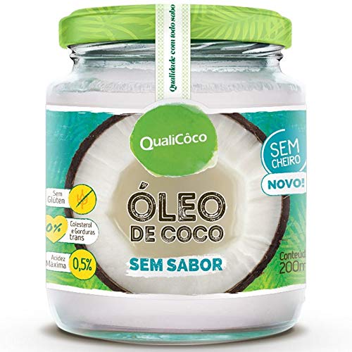 Óleo de Coco Sem Sabor 200ml QualiCoco