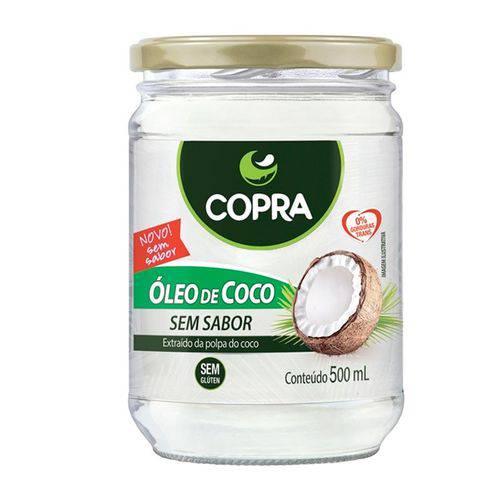Óleo de Coco Sem Sabor - 500 Ml