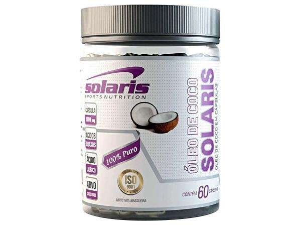 Óleo de Coco Solaris 60 Cápsulas - Solaris Nutrition