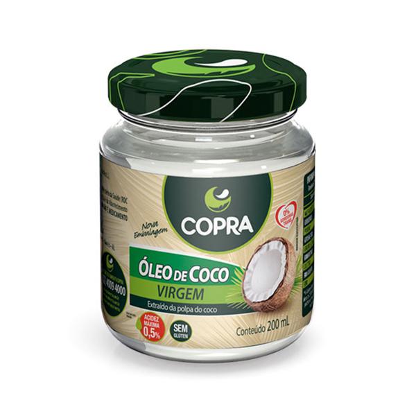 Óleo de Coco Virgem 200ml - Copra