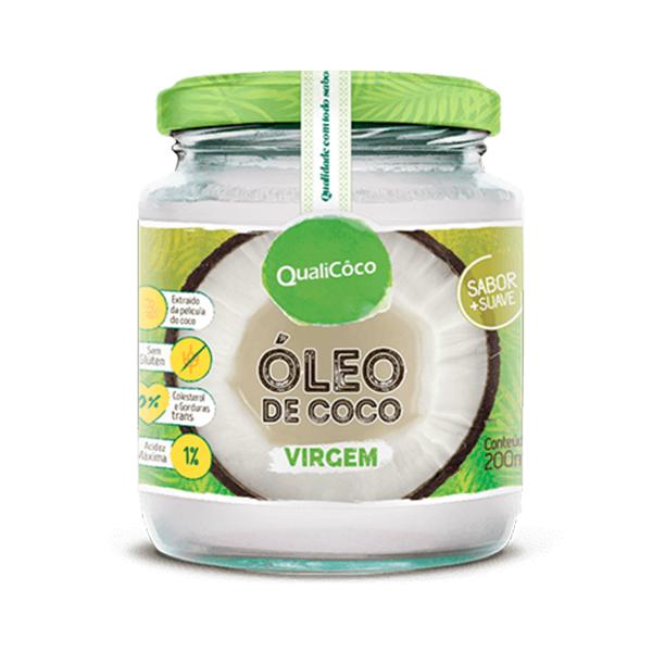 Óleo de Coco Virgem 200ml - Qualicoco - Qualicôco