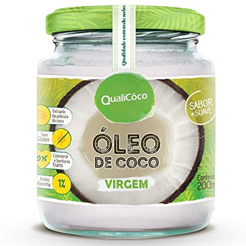 Óleo de Coco Virgem 200ml QualiCoco