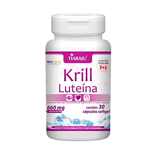 Óleo de Krill + Luteina Tiaraju 30 Cápsulas de 660mg