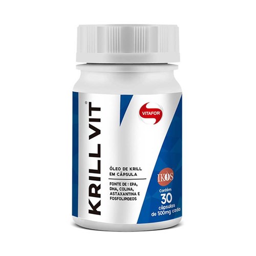 Oleo de Krill Vitafor 500mg 30 Cápsulas