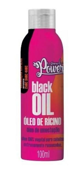 Oleo de Ricino Soul Power Black Oil Óleo de Rícino 100ml